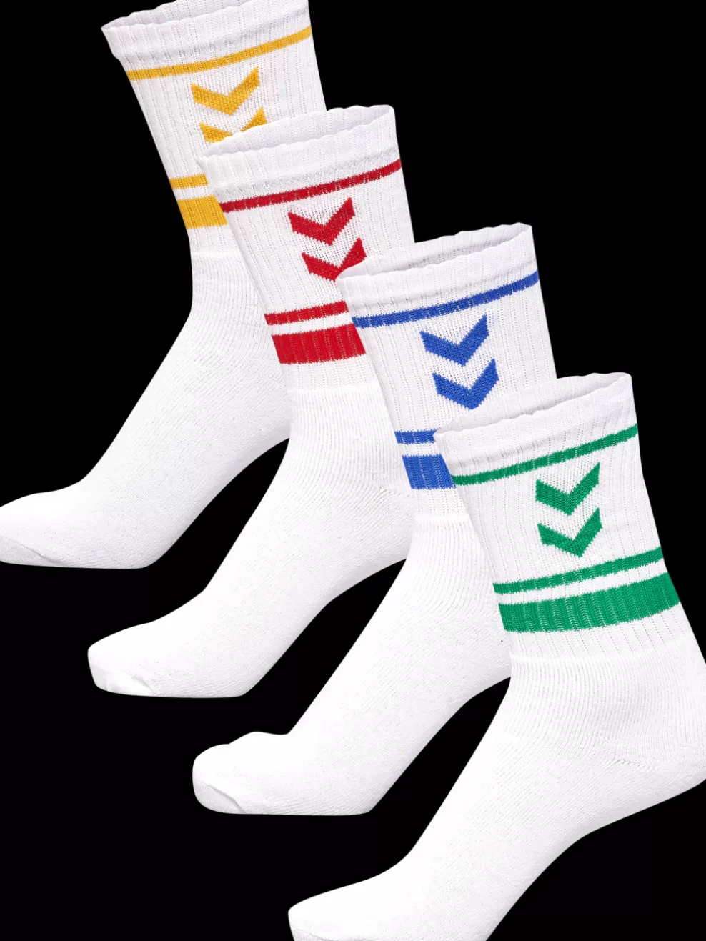 hml4 PACK TRIPLE STRIPE CREW SOCK*hummel Best Sale