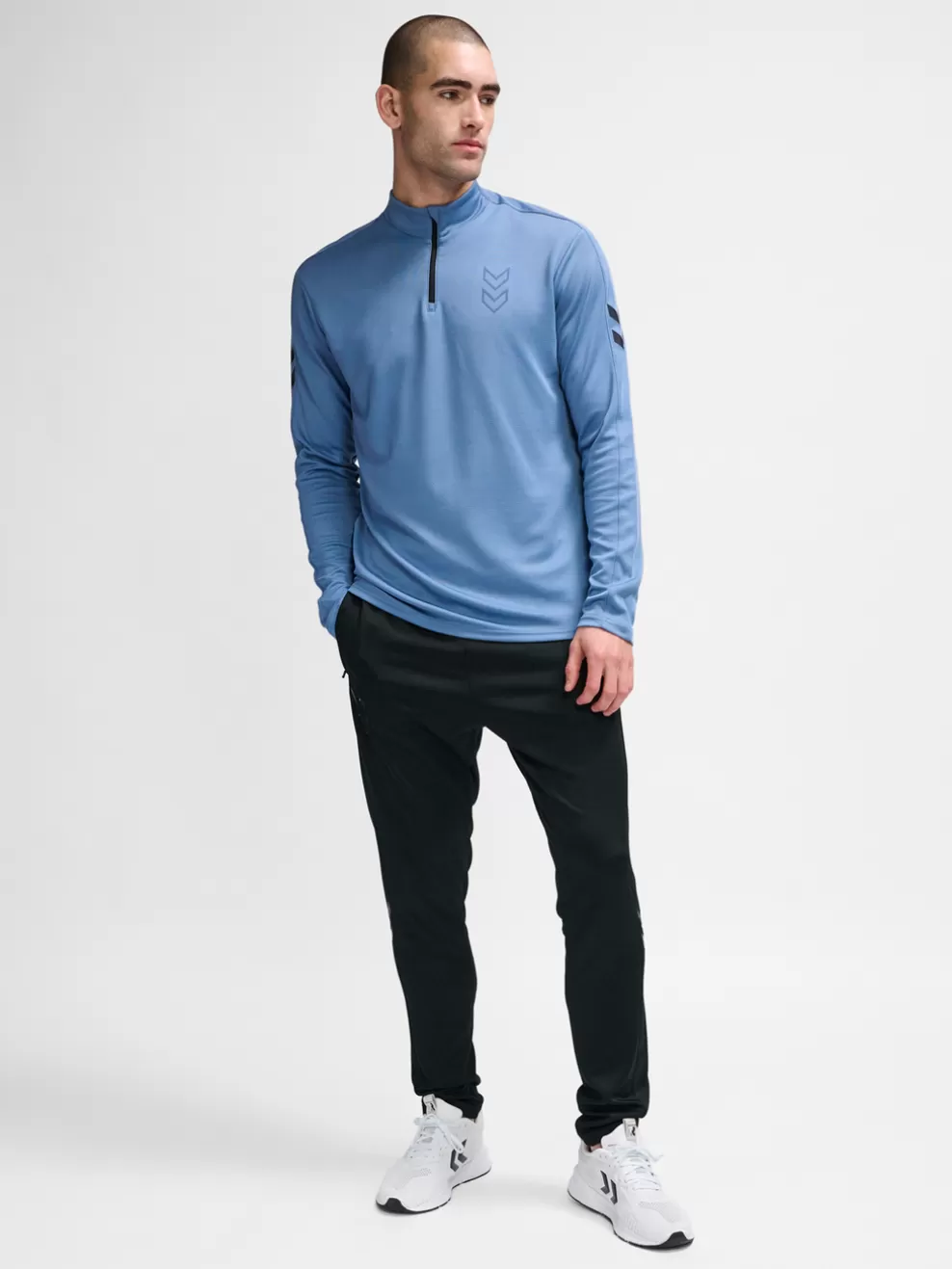 hmlACTIVE PL HALF ZIP*hummel Outlet