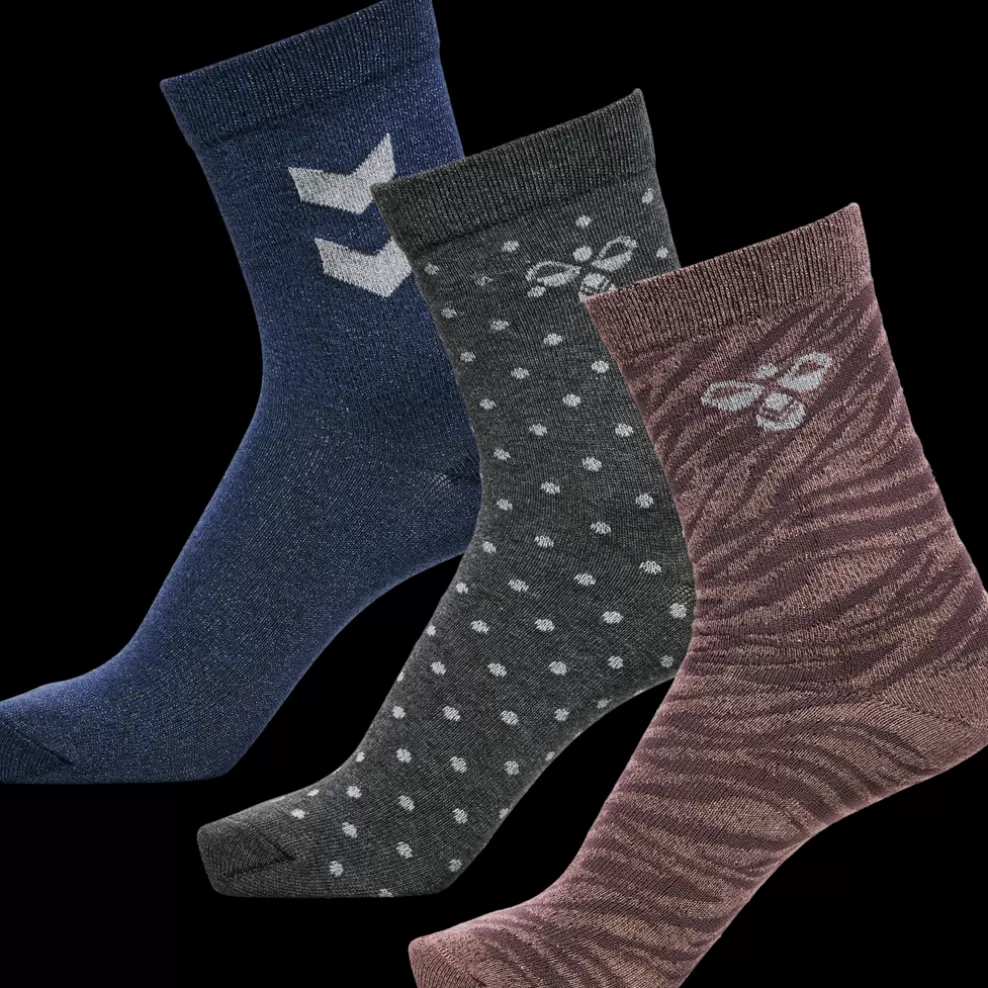 hmlALFIE SOCK 3-PACK*hummel Hot