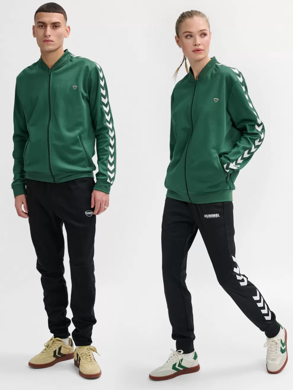 hmlARCHIVE REGULAR POLY ZIP JACKET*hummel Outlet