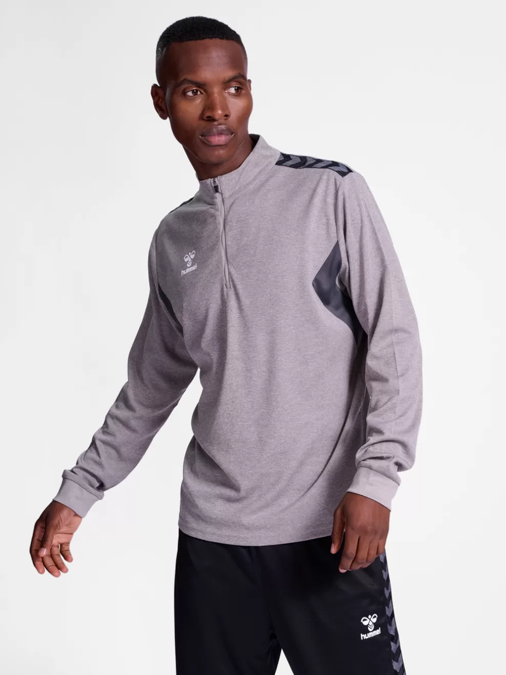 hmlAUTHENTIC HALF ZIP SWEAT*hummel Discount