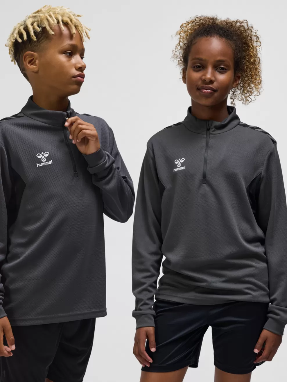 hmlAUTHENTIC HALF ZIP SWEAT KIDS*hummel Best Sale