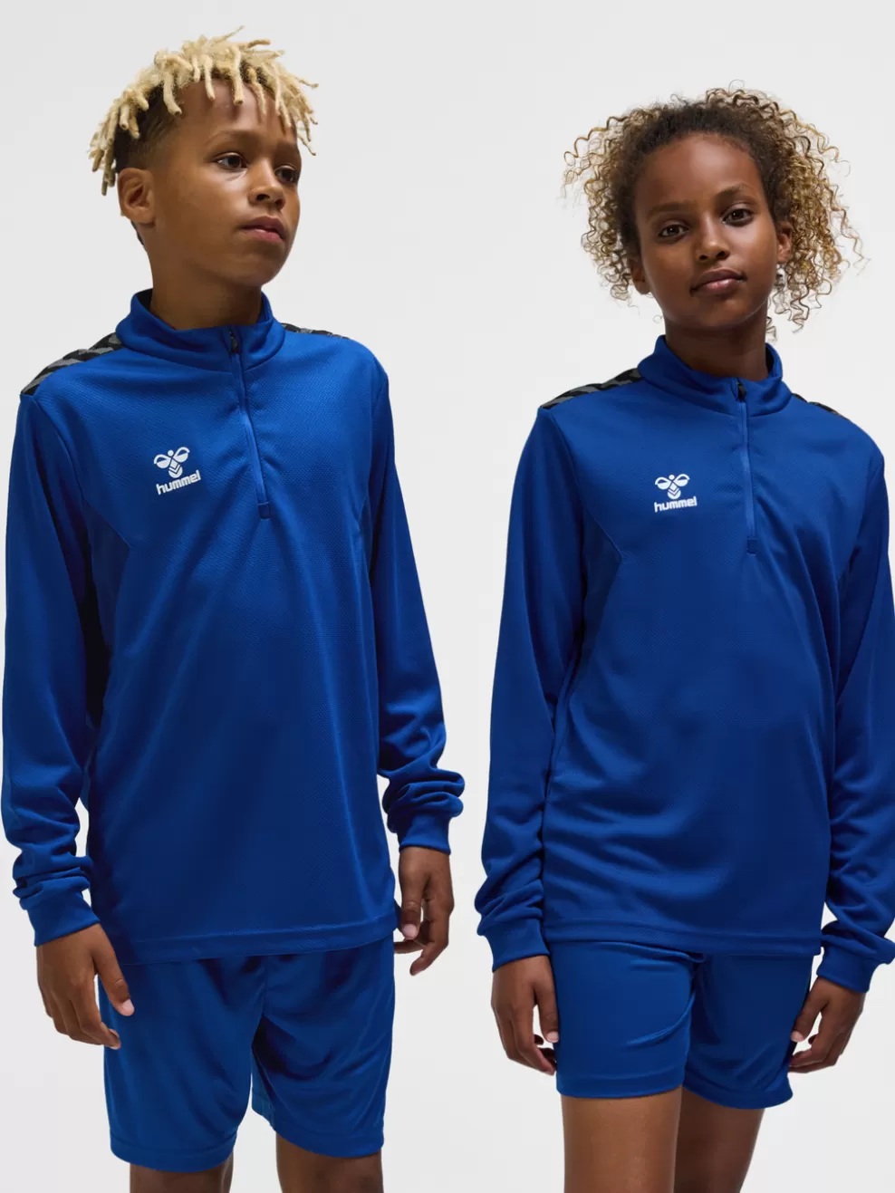 hmlAUTHENTIC HALF ZIP SWEAT KIDS*hummel Clearance