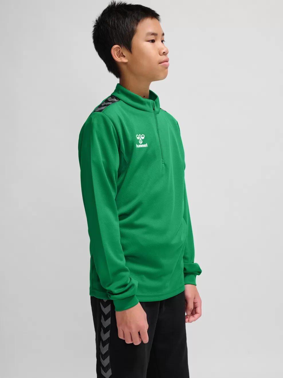 hmlAUTHENTIC HALF ZIP SWEAT KIDS*hummel Cheap