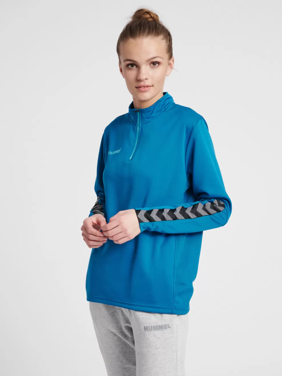 hmlAUTHENTIC HALF ZIP SWEATSHIRT WOMAN*hummel Cheap