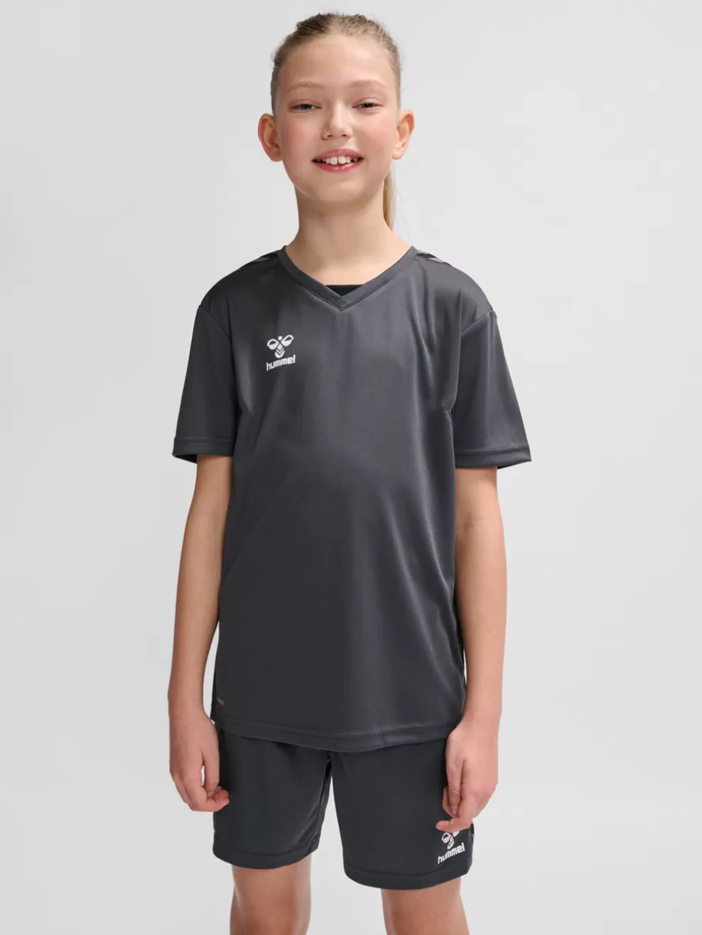 hmlAUTHENTIC PL JERSEY S/S KIDS*hummel Hot