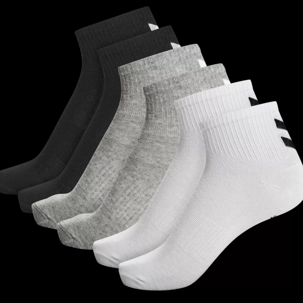 hmlCHEVRON 6-PACK MID CUT SOCKS*hummel Best Sale