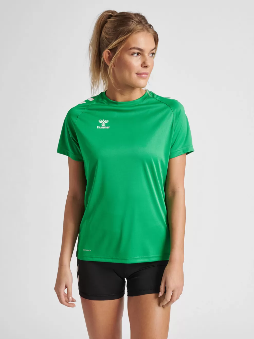 hmlCORE XK CORE POLY TEE S/S WOMAN*hummel Hot