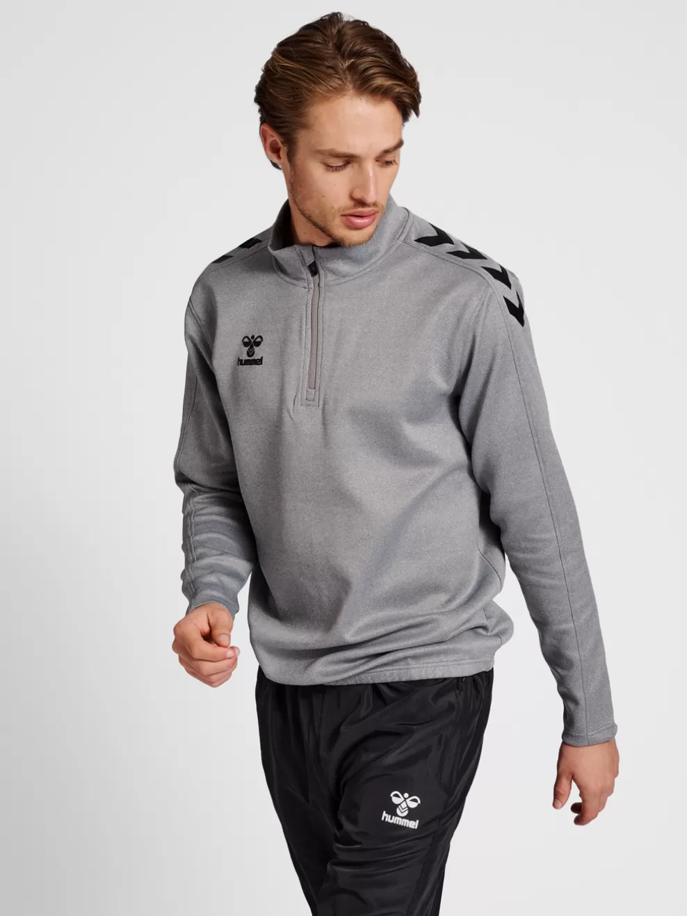 hmlCORE XK HALF ZIP POLY SWEAT*hummel Flash Sale