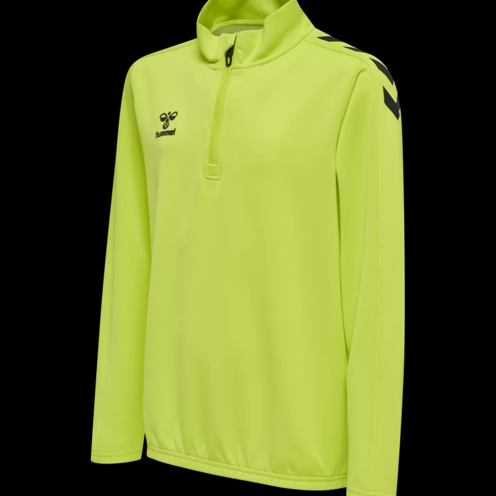hmlCORE XK HALF ZIP POLY SWEAT KIDS*hummel Online