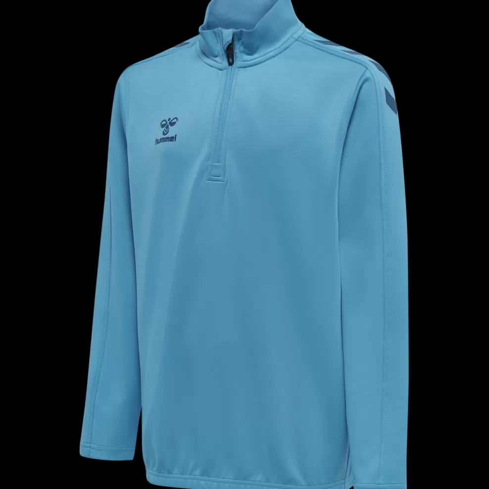 hmlCORE XK HALF ZIP POLY SWEAT KIDS*hummel Online