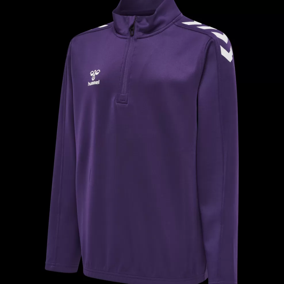 hmlCORE XK HALF ZIP POLY SWEAT KIDS*hummel Clearance