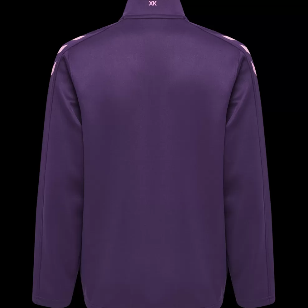 hmlCORE XK HALF ZIP POLY SWEAT KIDS*hummel Hot