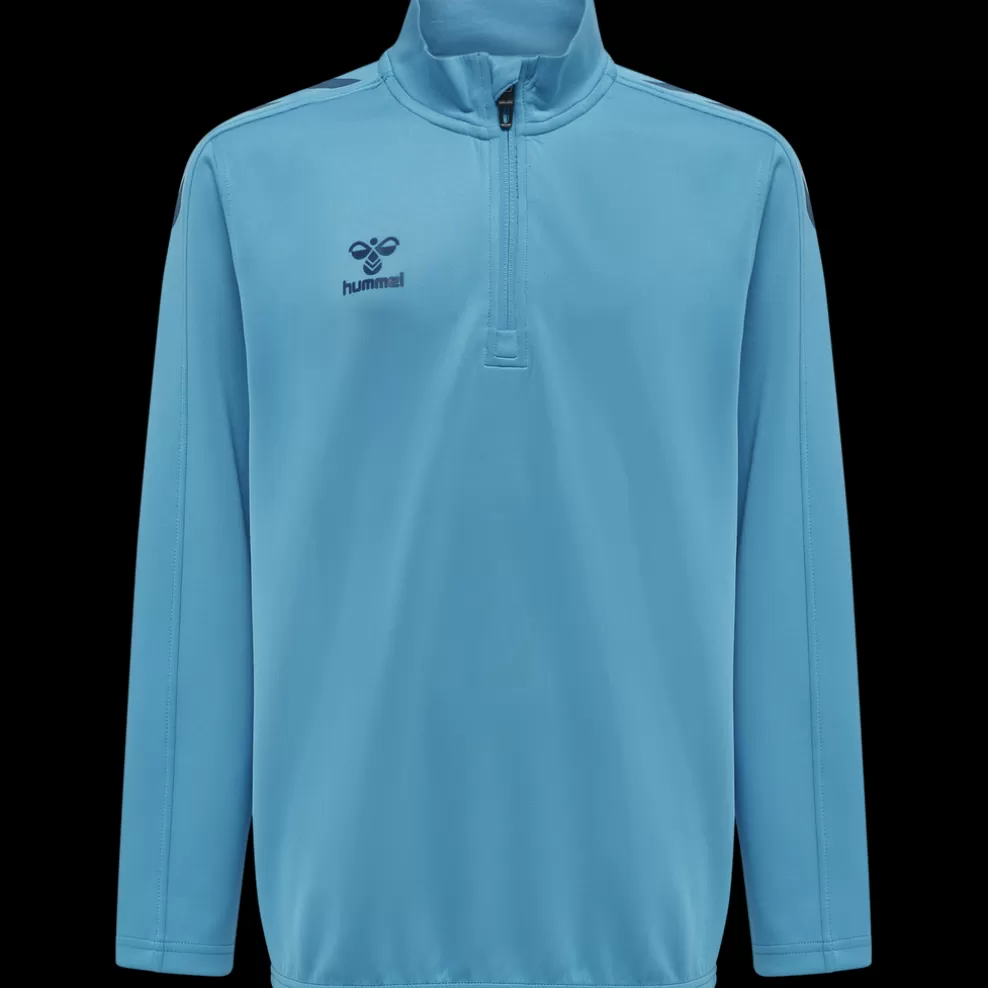 hmlCORE XK HALF ZIP POLY SWEAT KIDS*hummel Online