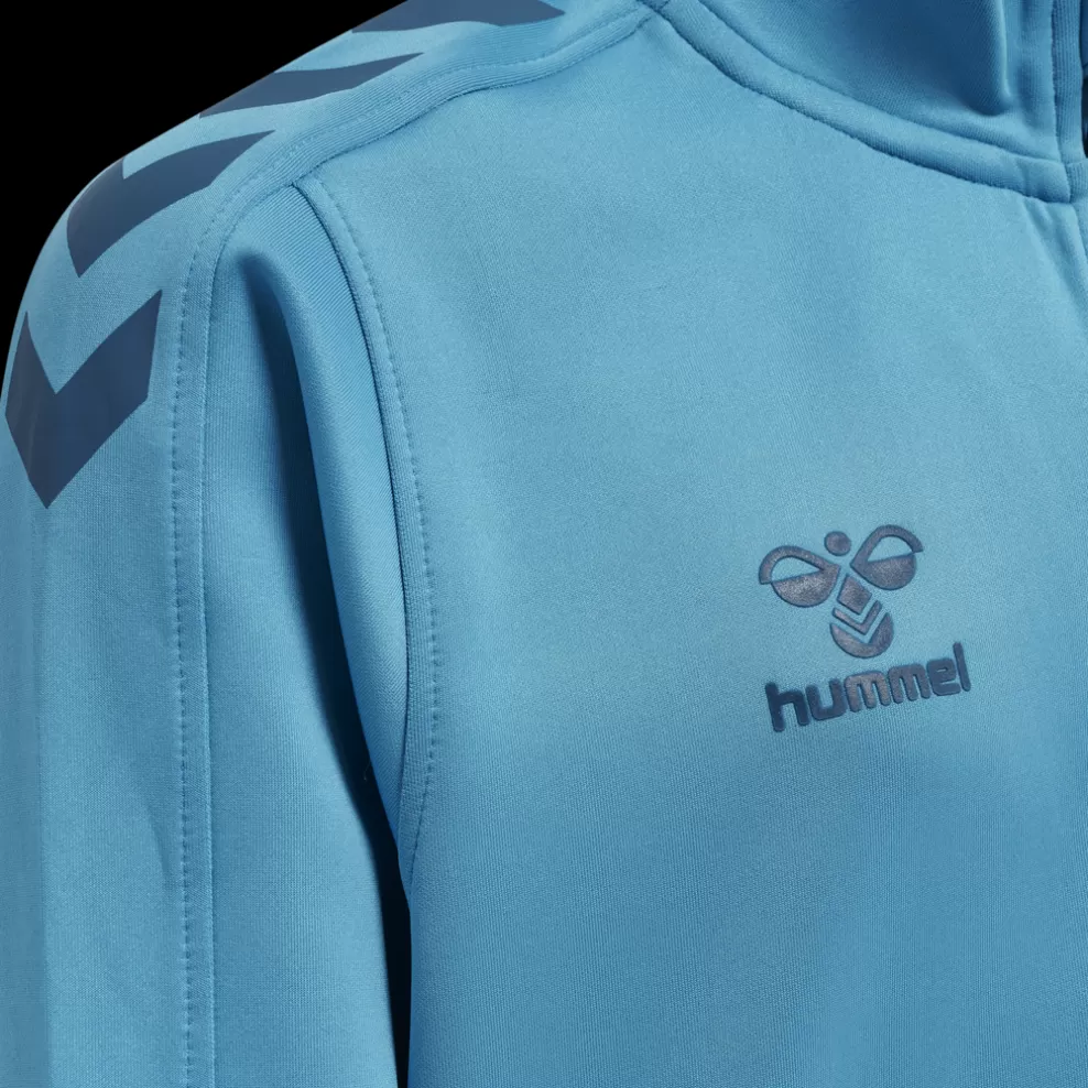 hmlCORE XK HALF ZIP POLY SWEAT KIDS*hummel Online