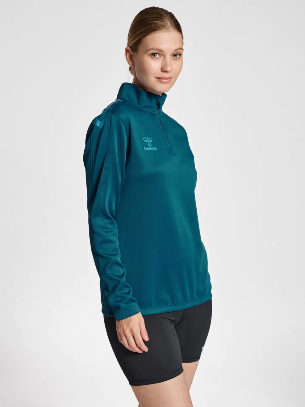 hmlCORE XK HALF ZIP SWEAT WOMAN*hummel Flash Sale