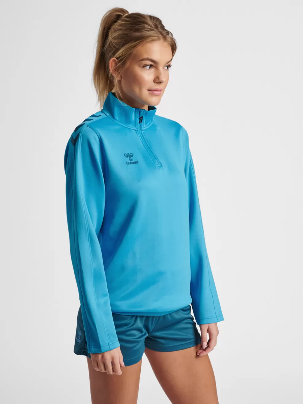 hmlCORE XK HALF ZIP SWEAT WOMAN*hummel Online