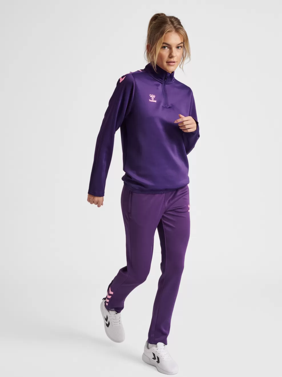 hmlCORE XK HALF ZIP SWEAT WOMAN*hummel Fashion