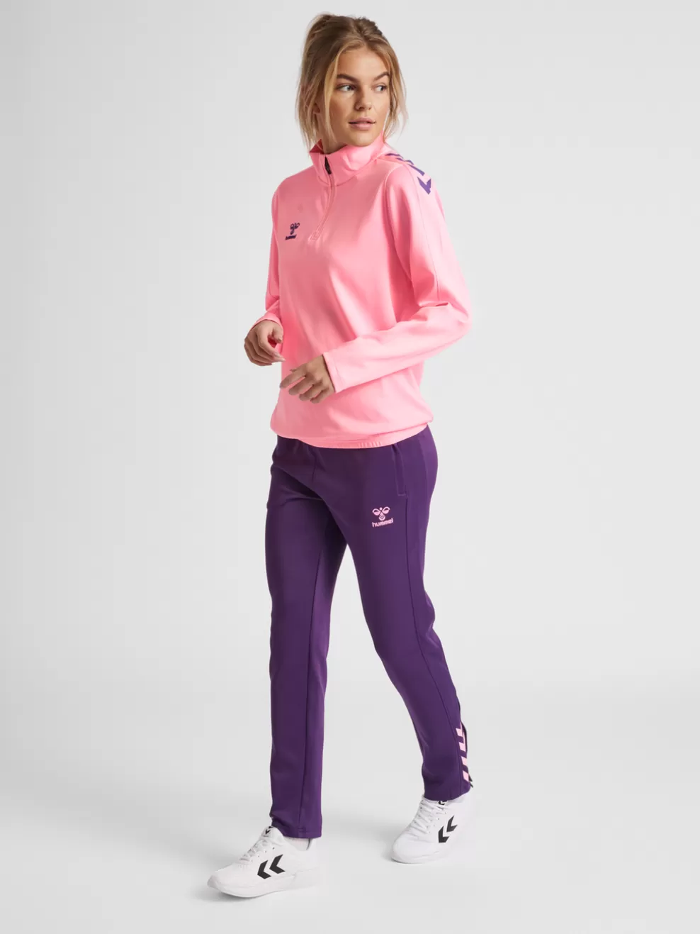 hmlCORE XK HALF ZIP SWEAT WOMAN*hummel Fashion