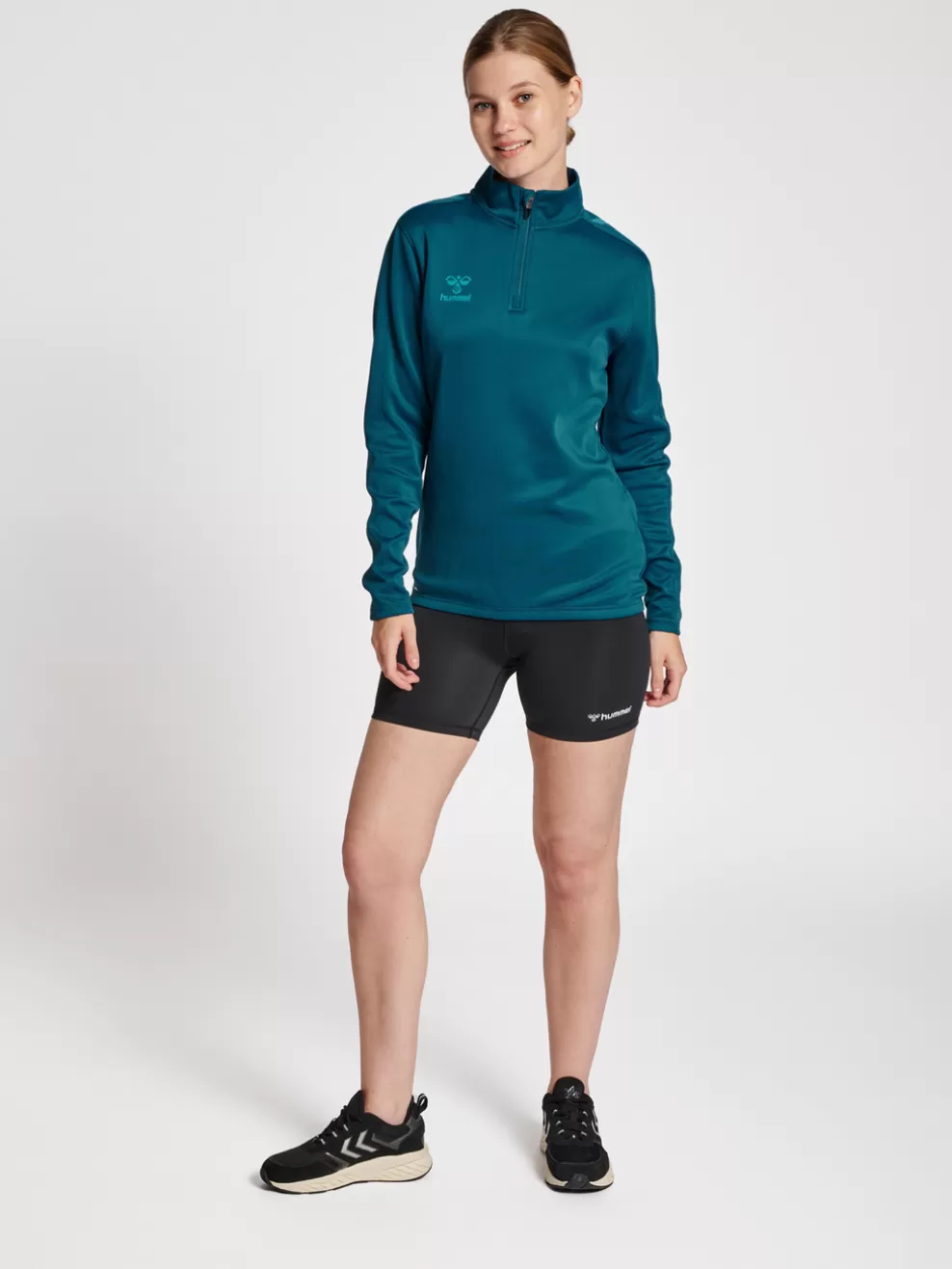 hmlCORE XK HALF ZIP SWEAT WOMAN*hummel Flash Sale