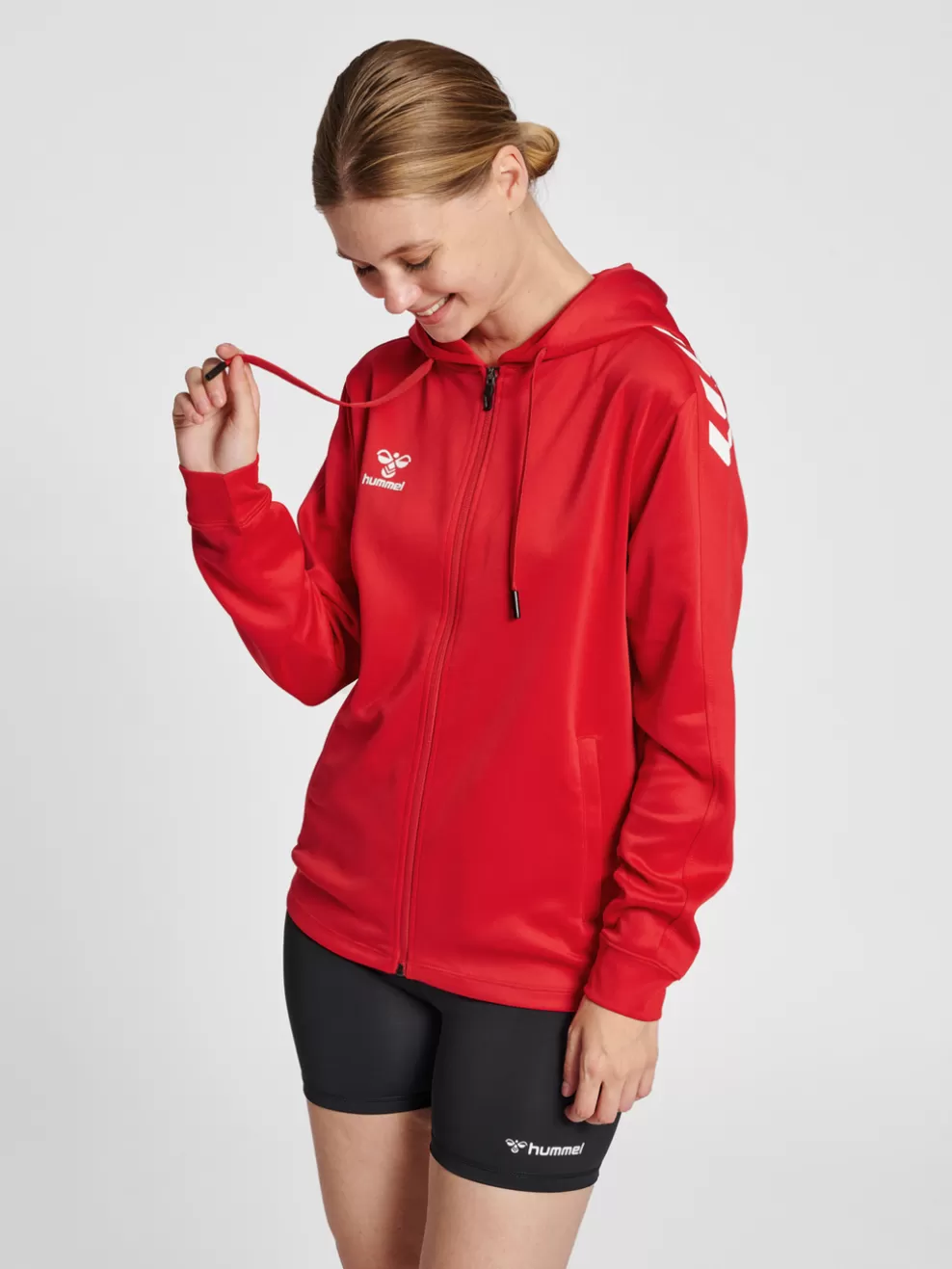 hmlCORE XK POLY ZIP HOOD SWEAT WOMA*hummel Cheap