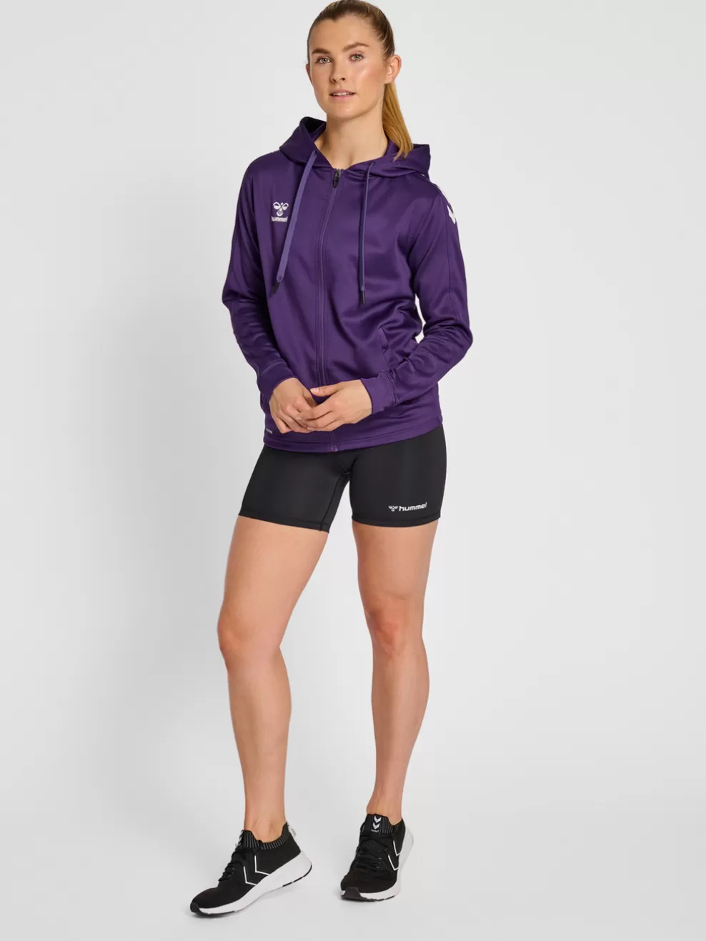 hmlCORE XK POLY ZIP HOOD SWEAT WOMA*hummel Cheap