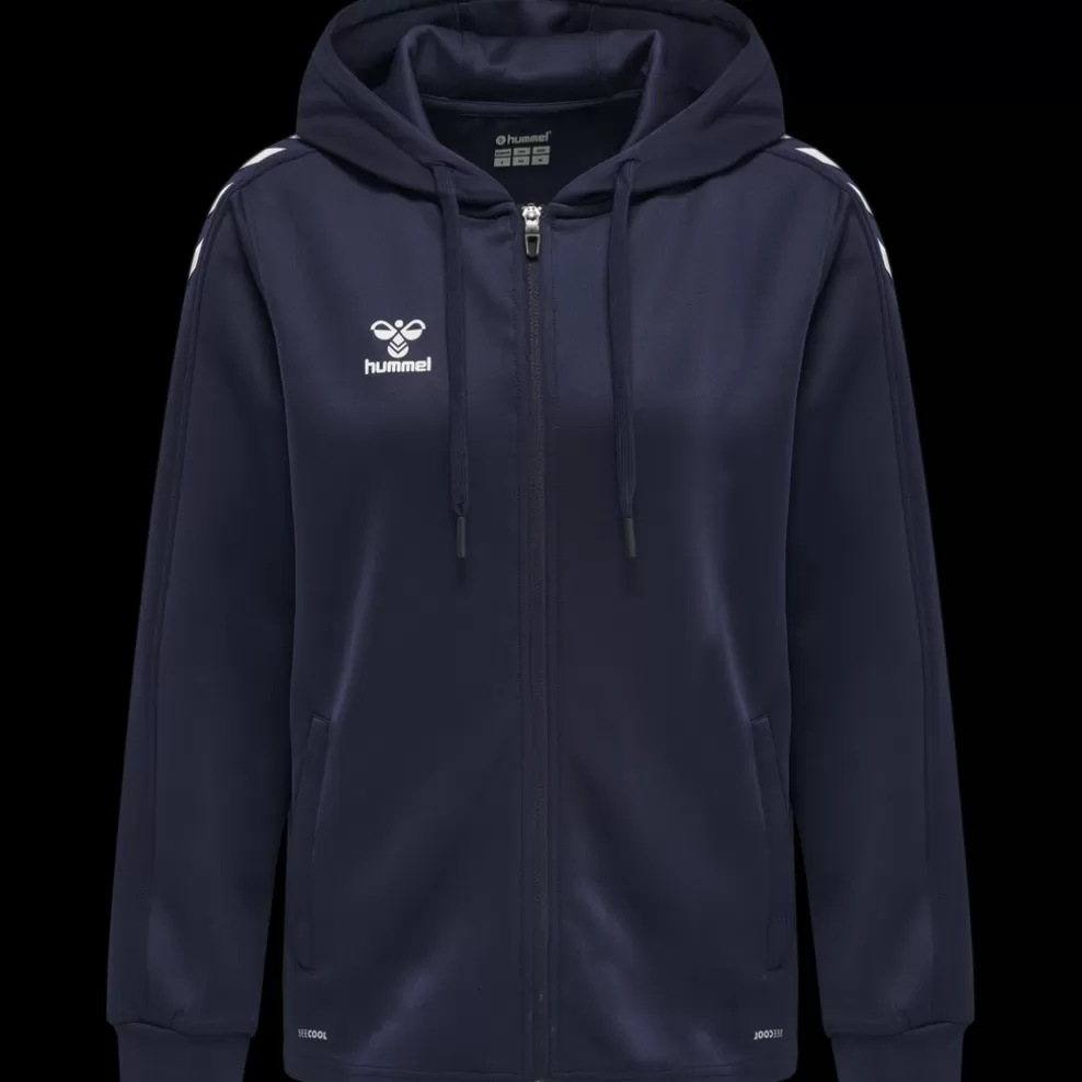 hmlCORE XK POLY ZIP HOOD SWEAT WOMA*hummel Best
