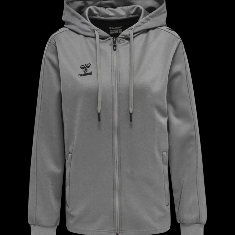 hmlCORE XK POLY ZIP HOOD SWEAT WOMA*hummel Online