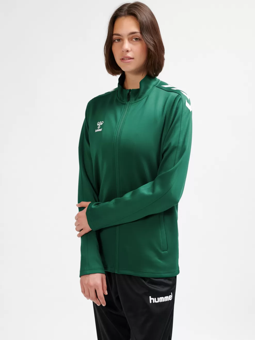 hmlCORE XK POLY ZIP SWEAT WOMAN*hummel Shop