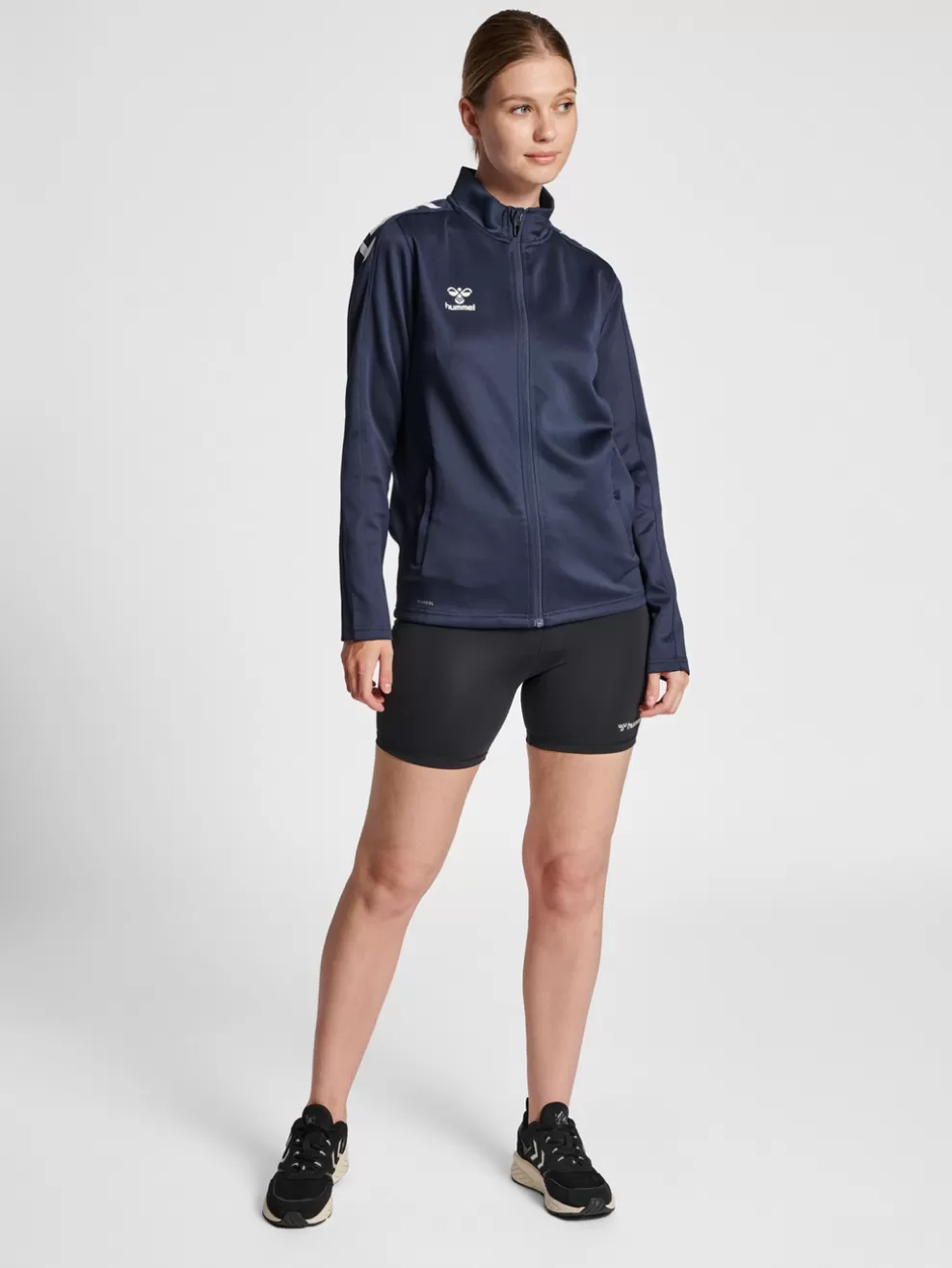 hmlCORE XK POLY ZIP SWEAT WOMAN*hummel Clearance