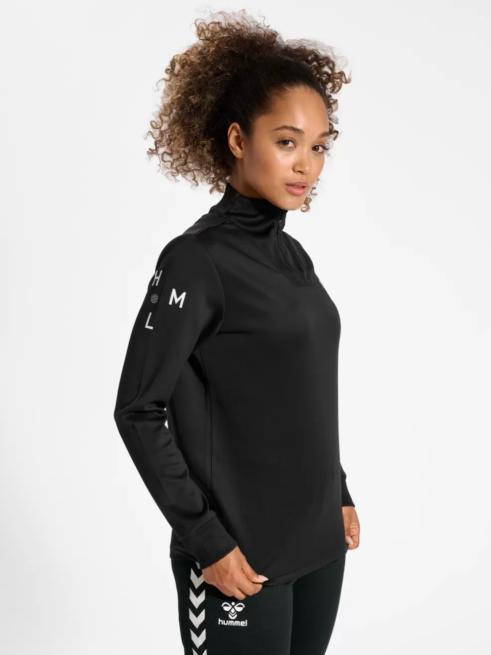 hmlCOURT HALF ZIP L/S WOMAN*hummel Clearance