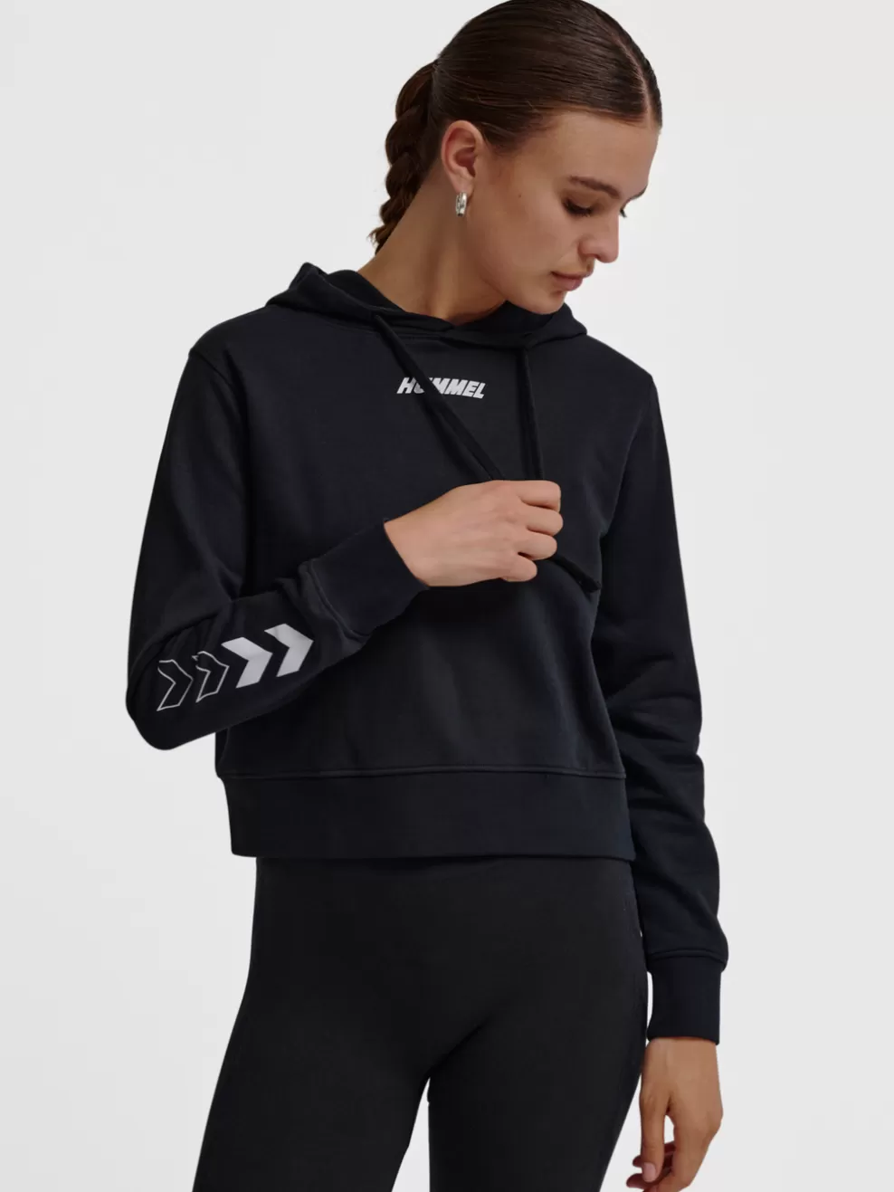 hmlELEMENTAL SHORT HOODIE WOMAN*hummel Sale