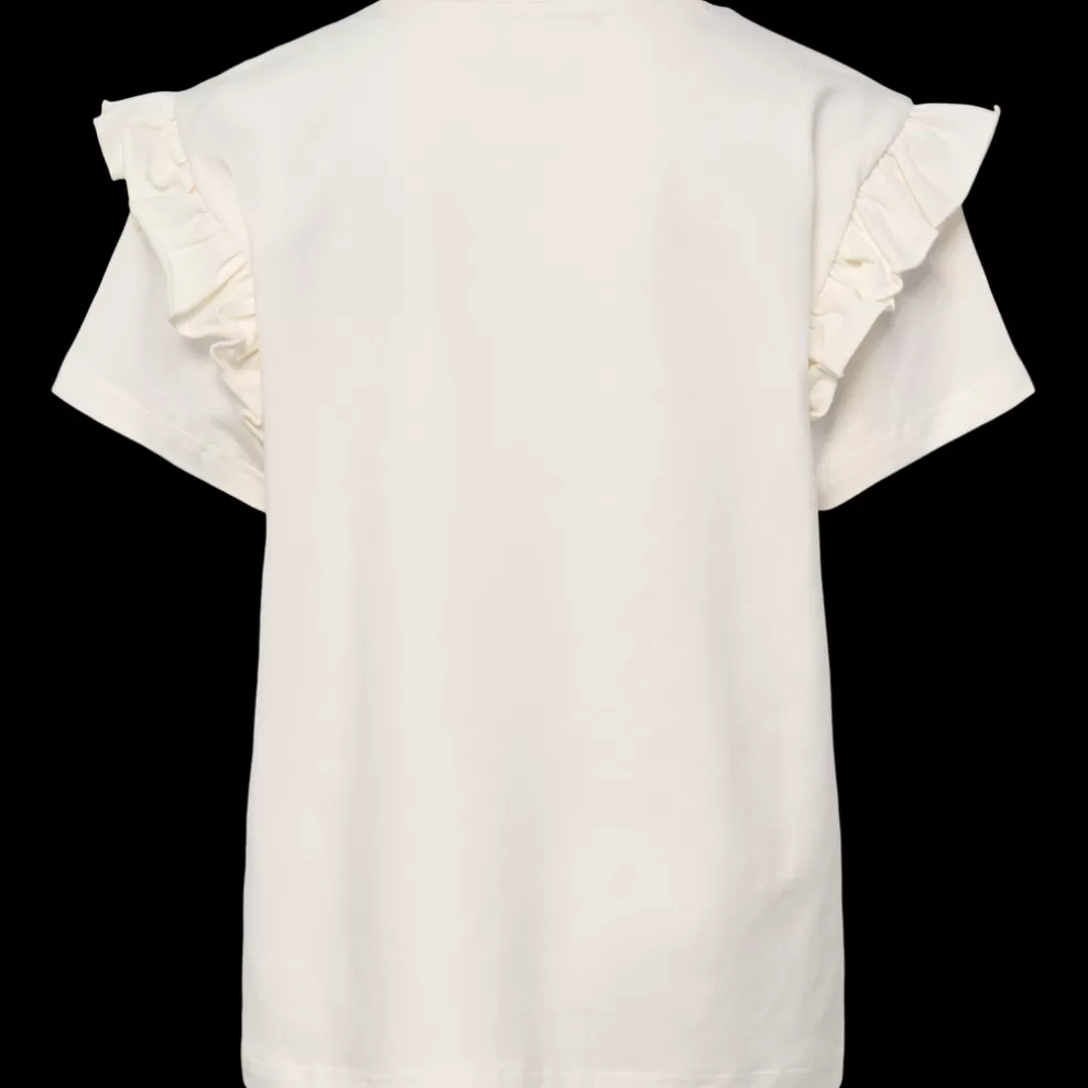 hmlFLOWY RUFFLE T-SHIRT S/S*hummel Online