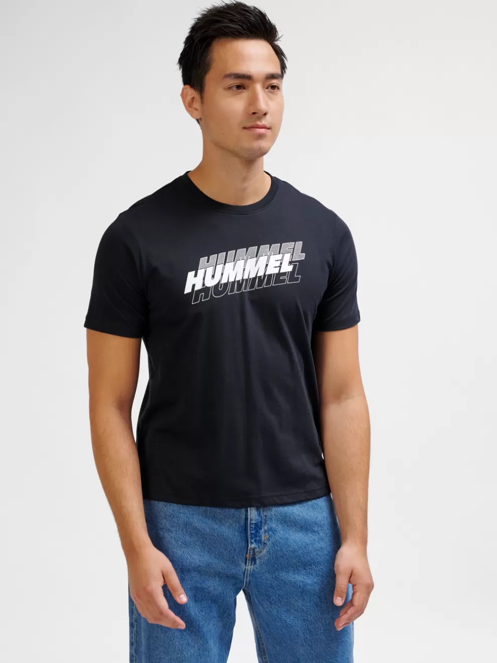 hmlGRAPHIC TRIPLE LOGO COTTON TEE*hummel New