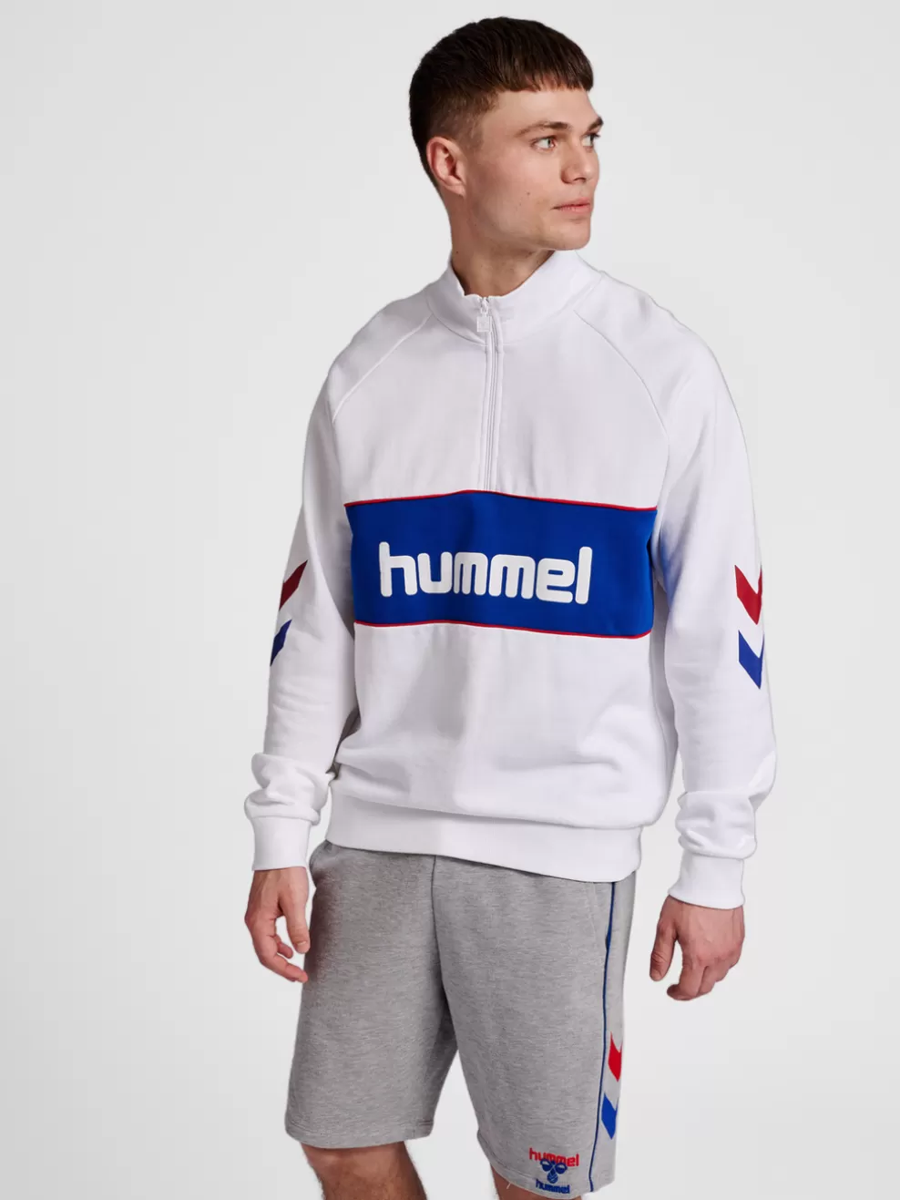 hmlIC DURBAN HALF ZIP SWEATSHIRT*hummel Flash Sale