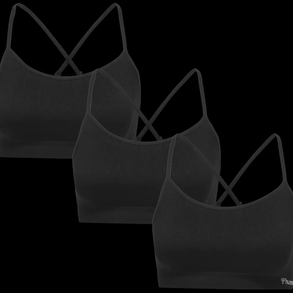 hmlJUNO 3 PACK SEAMLESS BRA*hummel Online
