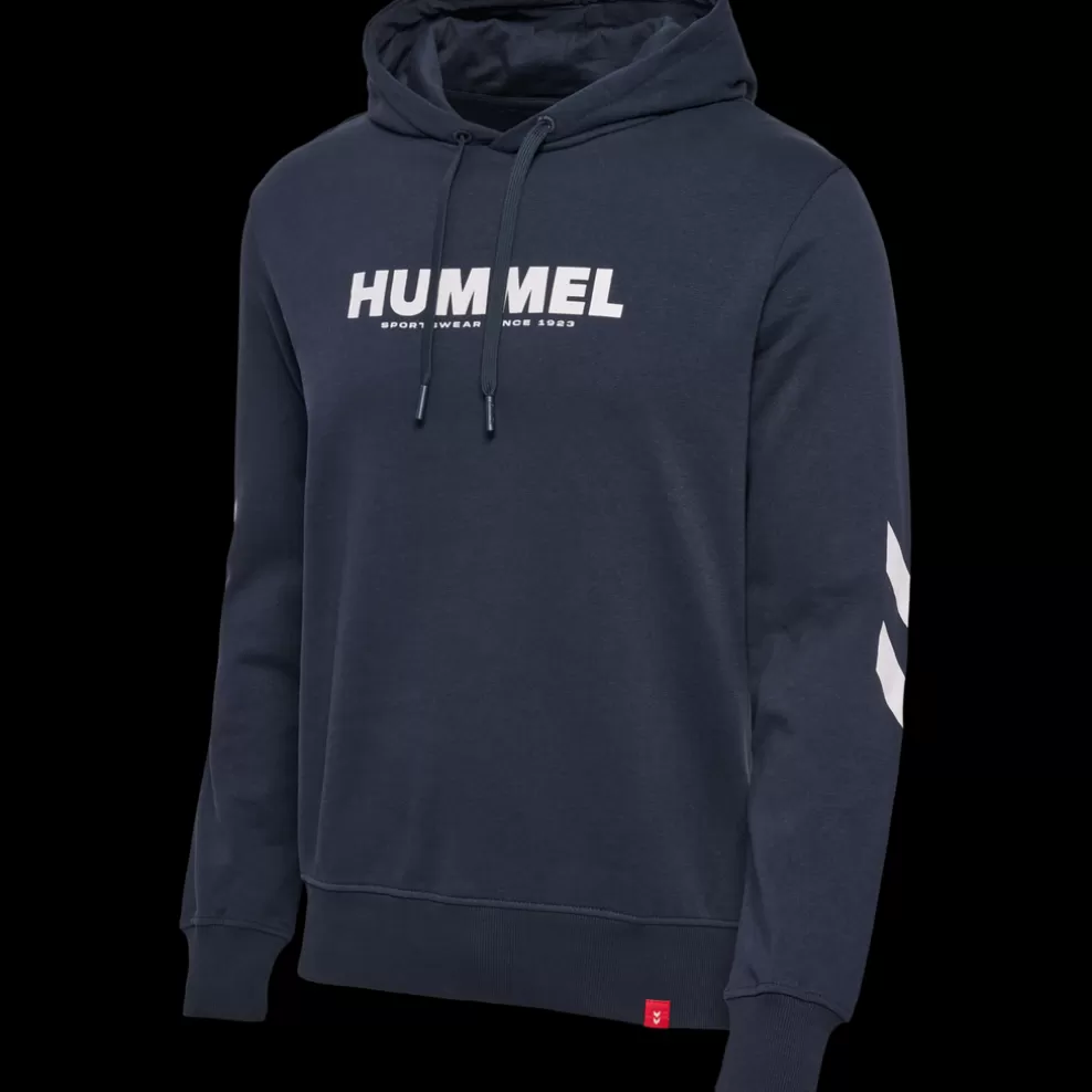 hmlLEGACY LOGO HOODIE PLUS*hummel Hot