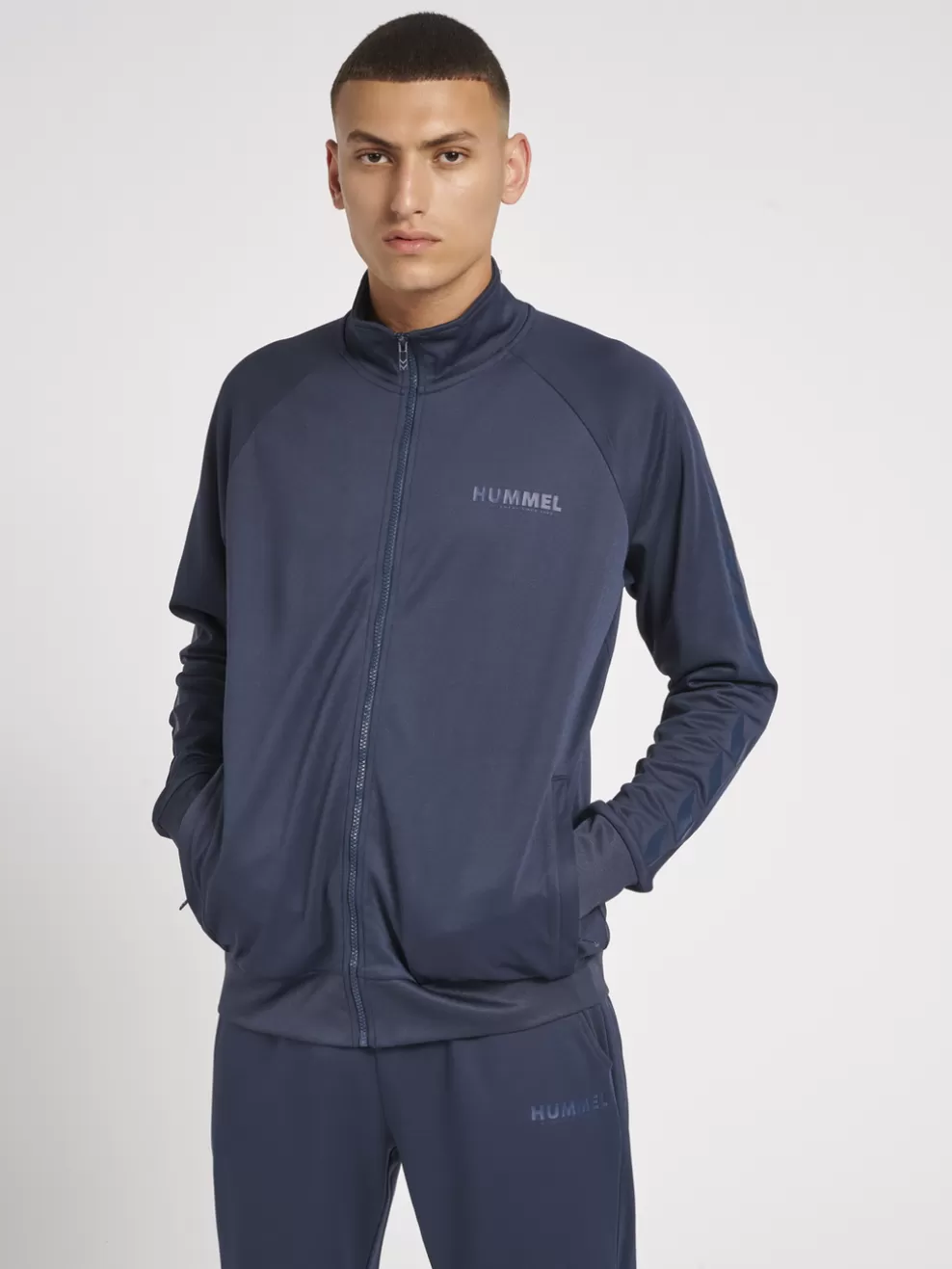 hmlLEGACY POLY ZIP JACKET*hummel Cheap