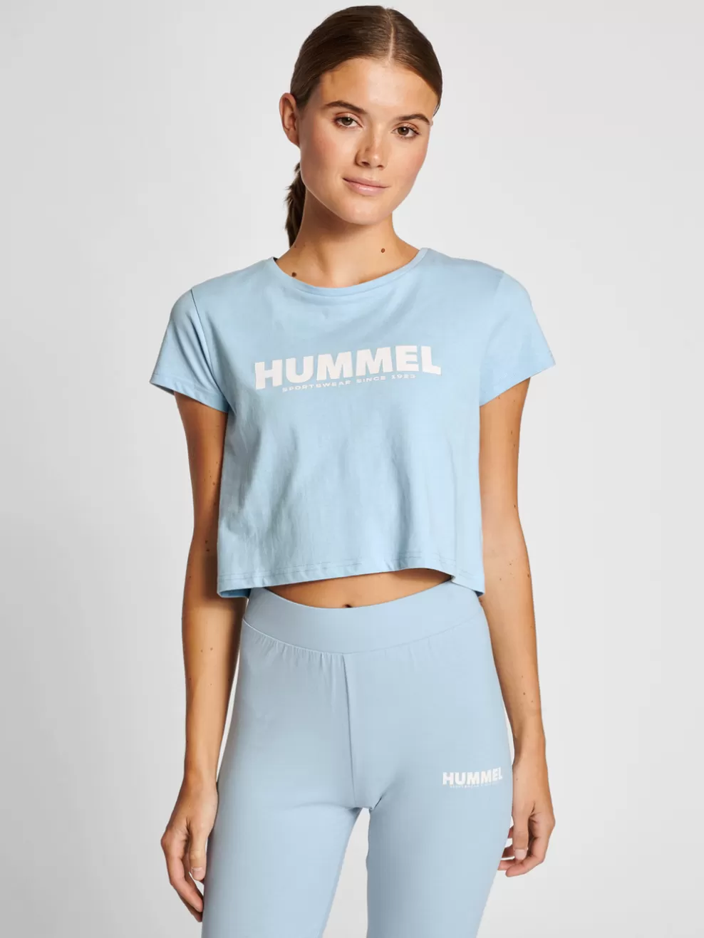 hmlLEGACY WOMAN CROPPED T-SHIRT*hummel Hot