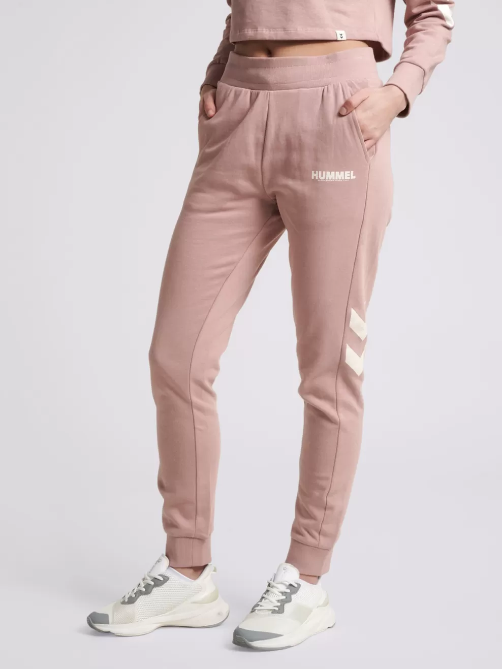 hmlLEGACY WOMAN TAPERED PANTS*hummel Hot