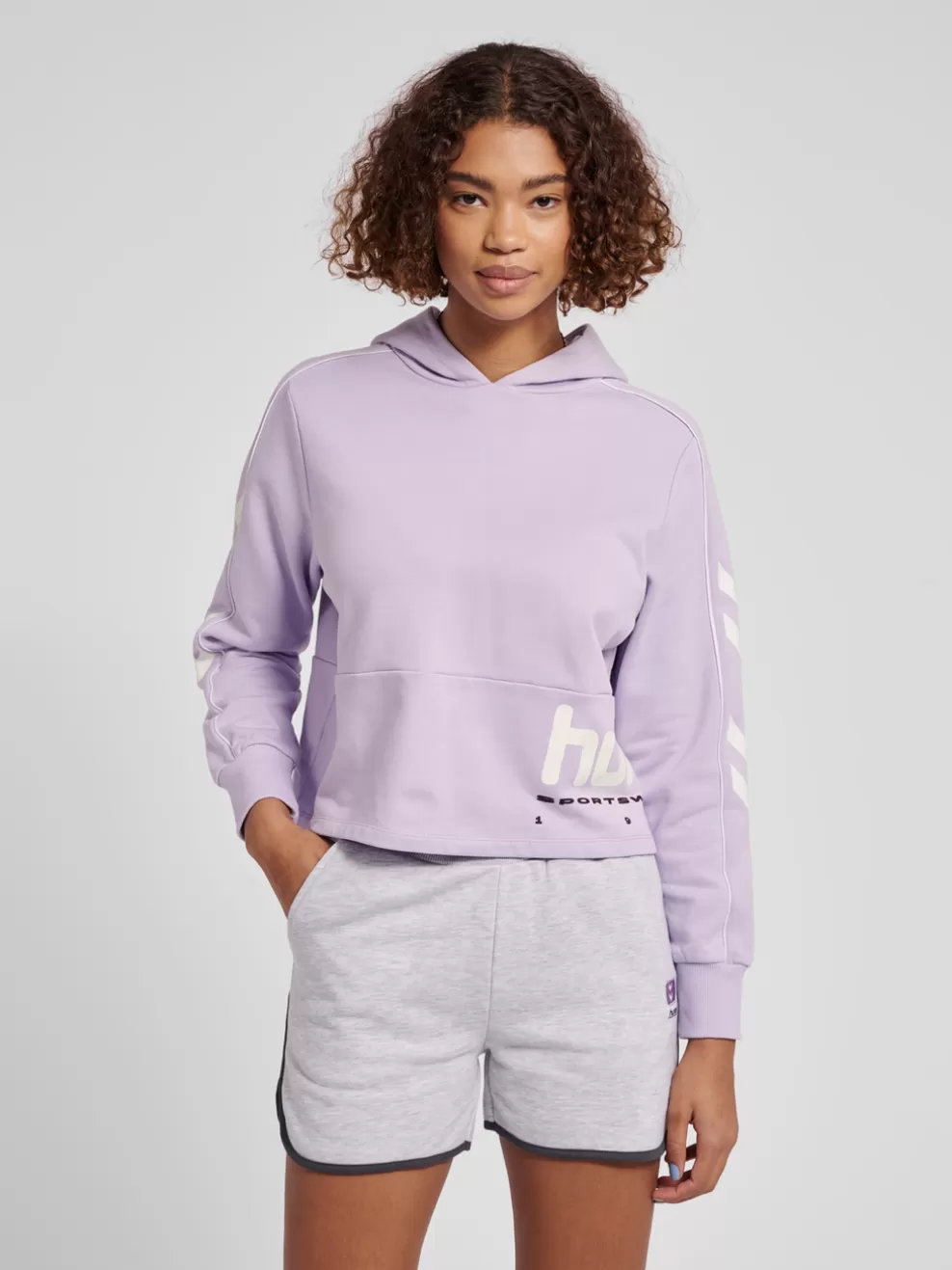 hmlLGC YOKO CROPPED HOODIE*hummel Store