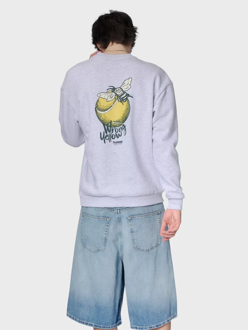 hmlLOOSE CREW WRONG YELLOW*hummel Store