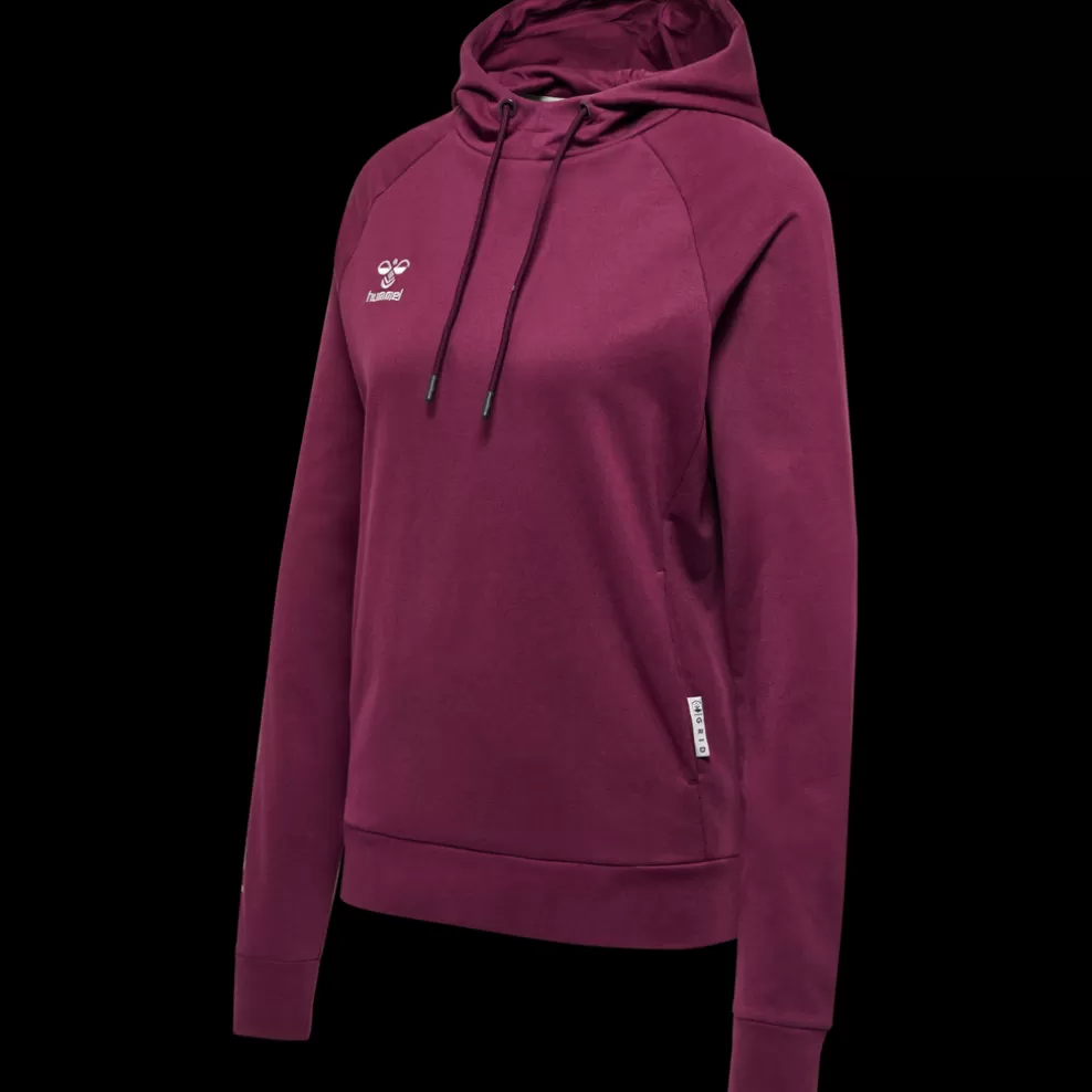 hmlMOVE GRID COTTON HOODIE WOMAN*hummel Shop