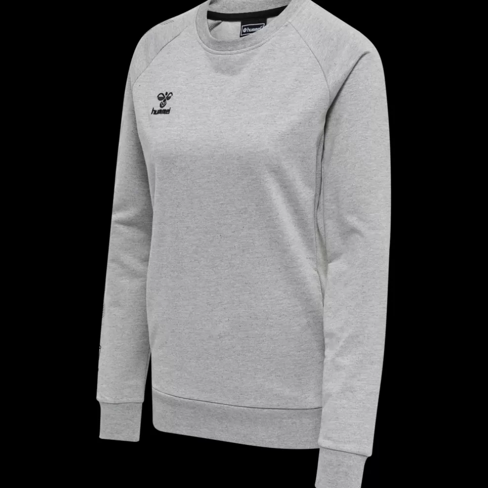 hmlMOVE GRID COTTON SWEATSHIRT WOMA*hummel Hot