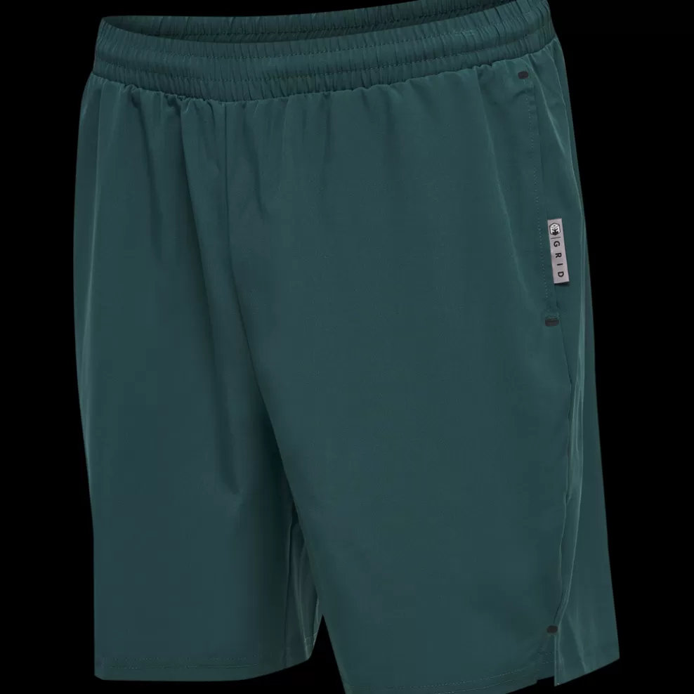 hmlMOVE GRID WOVEN SHORTS*hummel Hot