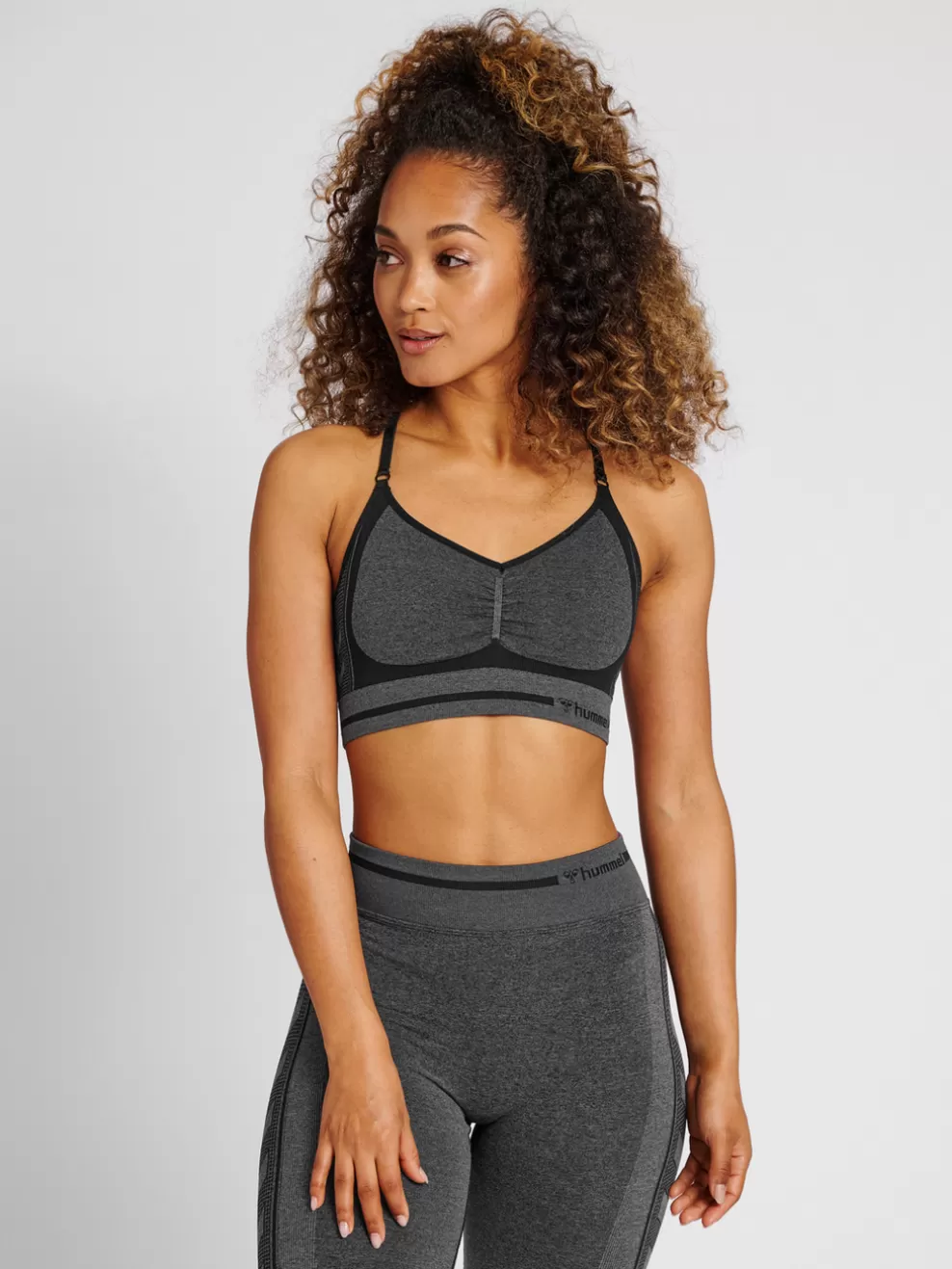 hmlMT LULU SEAMLESS SCRUNCH BRA*hummel Clearance