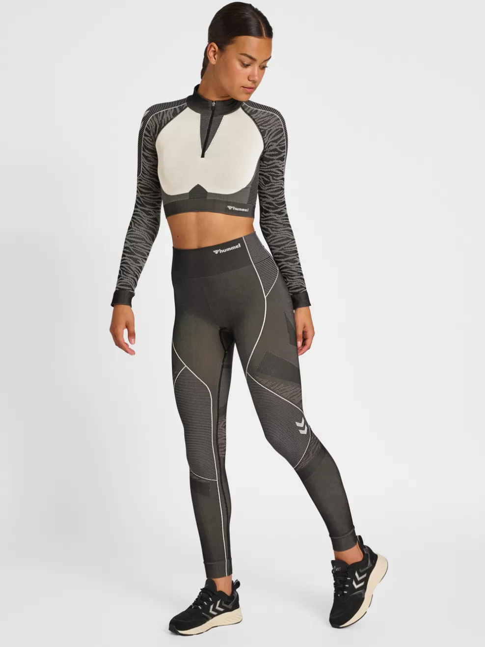 hmlMT MILA SEAMLESS CROP HALF ZIP*hummel Best Sale