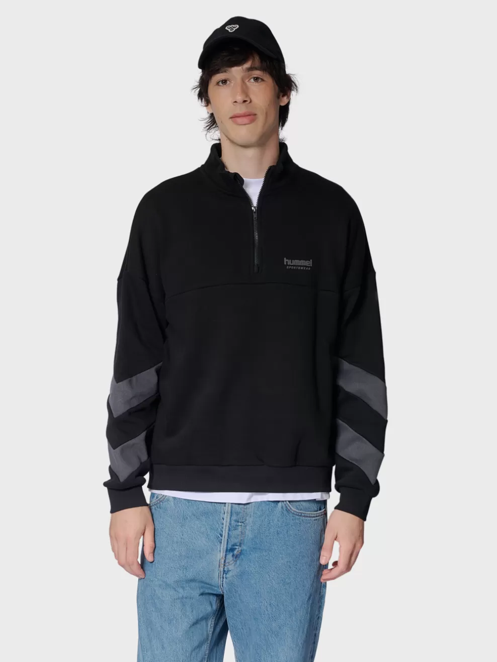 hmlOVERSIZED HALFZIP SPORTSWEAR*hummel Cheap