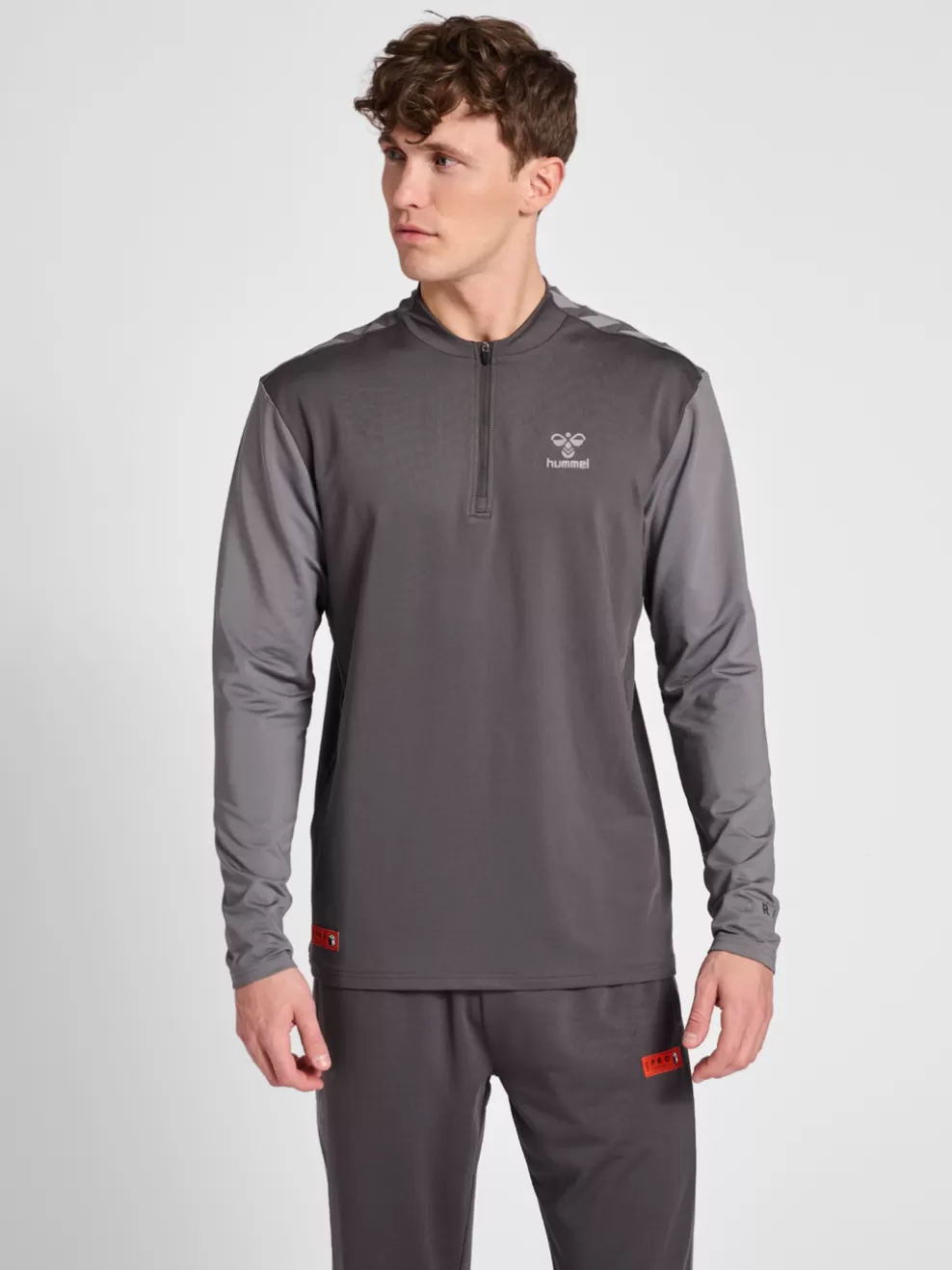 hmlPRO GRID HALF ZIP TRAINING L/S*hummel Clearance