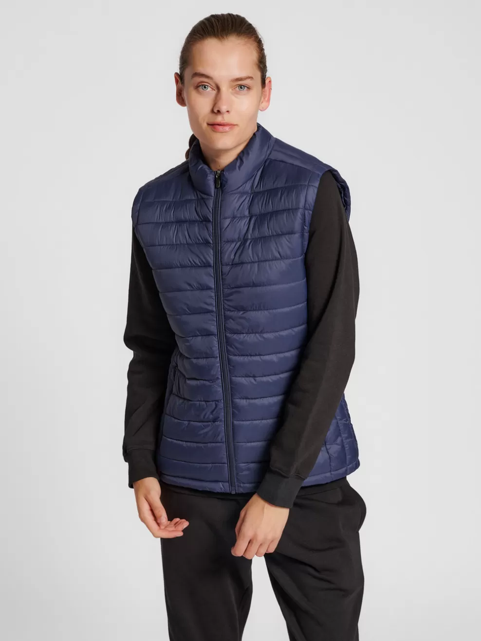 hmlRED QUILTED WAISTCOAT WOMAN*hummel Cheap